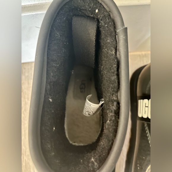 Ugg classic clear mini faux shearling rain boots - Picture 9 of 12